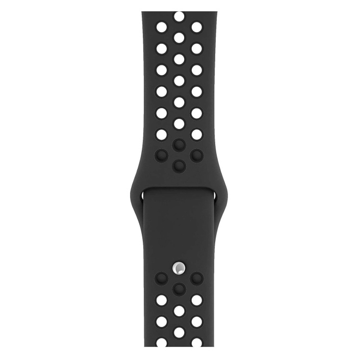 Apple Watch Series 7 41 MM Fileli Kordon Siyah-Siyah