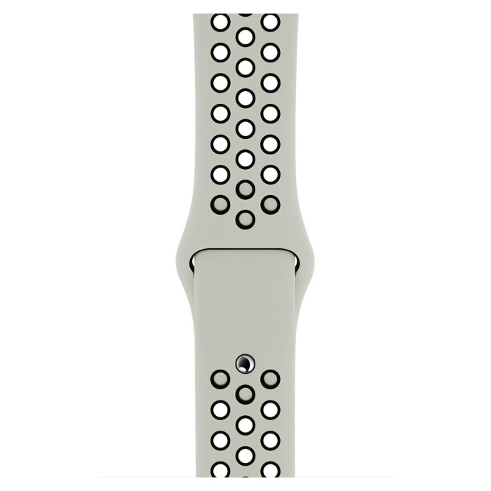 Apple Watch Series 9 41 MM Fileli Kordon Gri-Siyah