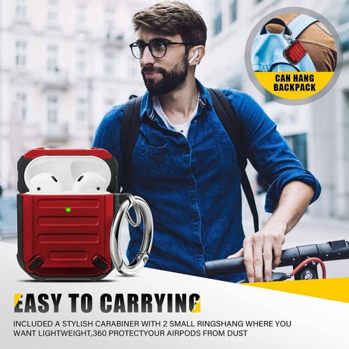 Airpods 2. Nesil Armour Kılıf Yeşil