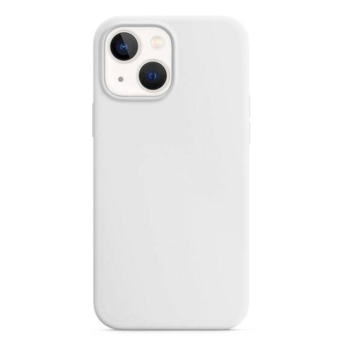 Apple iPhone 15 Plus 6.7 Liquit Lansman Silikon Beyaz