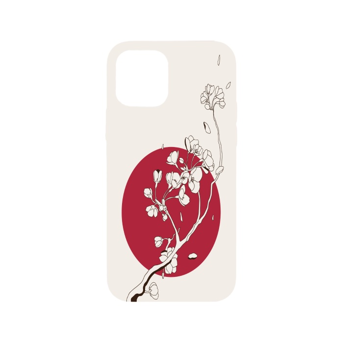 İllustration Cherry Petals Cases Apple iPhone 15 Plus