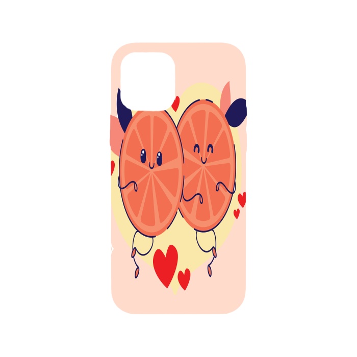 Orange Love Cases Apple iPhone 15