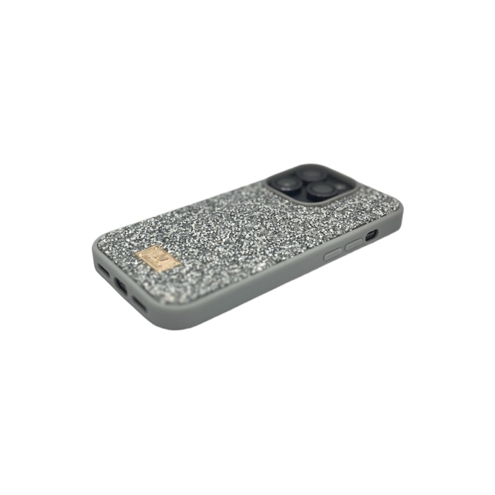 Apple iPhone 14 Premium Stone Silikon Kapak Gri