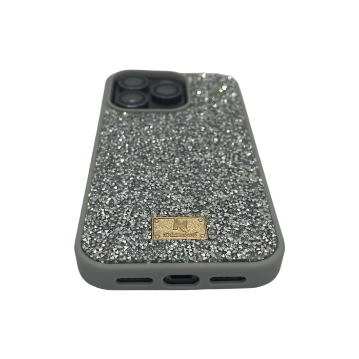Apple iPhone 14 Pro Max Premium Stone Silikon Kapak Gri