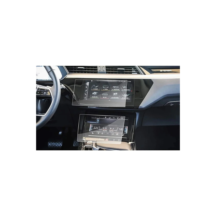 Audi A7 Navigasyon ve Alt Kontrol Paneli Nano Ekran Koruyucu 2019-2023