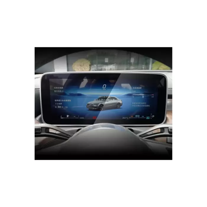 Mercedes Yeni C Seri Direksiyon Arkası 12.3 Inç Dijital Gösterge Ekran Nano Koruyucu