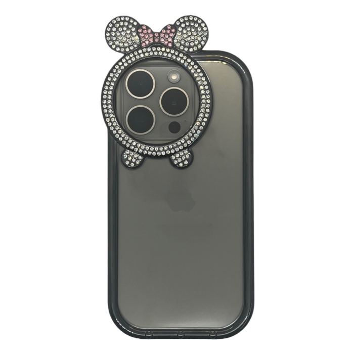 Stones Micky Case Siyah iPhone 14 Pro Max