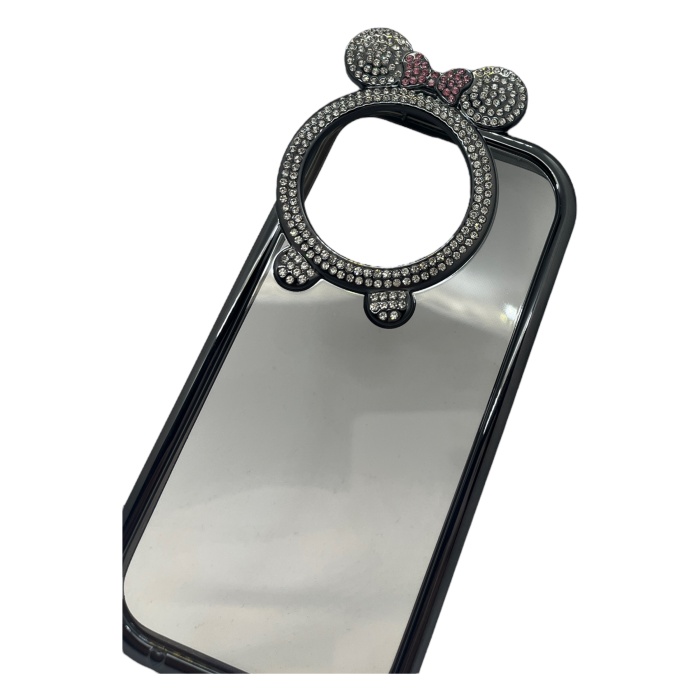 Stones Micky Case Siyah iPhone 15