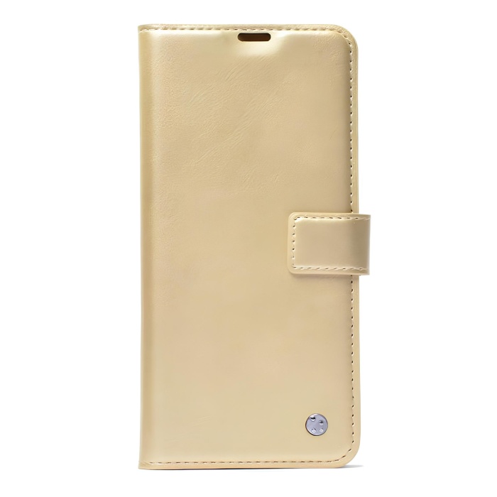 Samsung Galxy S9 Plus Cüzdanlı-Standlı-Kapaklı Kılıf Gold