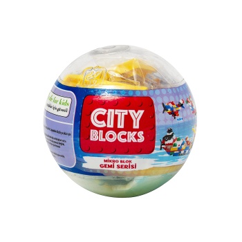 City Blocks Mikro Blok Gemi Serisi Oyuncak Seti