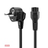 Lenovo Notebook Adaptör Güç Kablosu 1.2 Mt Yonca Power Kablo Laptop Bilgisayar Kablosu