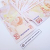 300 Adet Geçersiz Para 50 100 200 Türk Lirası Parti Şaka Düğün Parası Karışık TL