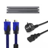 PS4 Pro Güç Kablosu Hdmi Örgülü Kablo Set Playstation 4 Aksesuar
