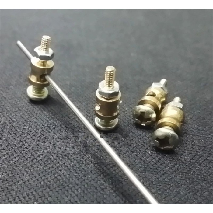 1 ADET Servo Stopper 1.5mm Pushrod Stopper Linkage Stopper Pushrod Connectors RC Model Aksesuar