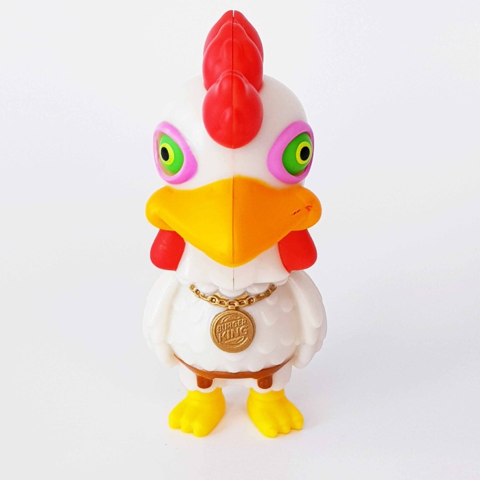 Chicken Figür Oyuncak Lisanslı Koleksiyonluk Oyuncak 2019 Burger King Oyuncak Feisty Pets