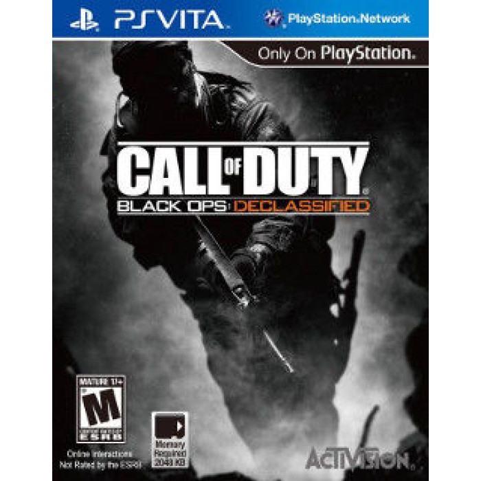 Call Of Duty Black Ops Declassified Playstation Vita Oyun PS Vita Oyun PSV Oyun