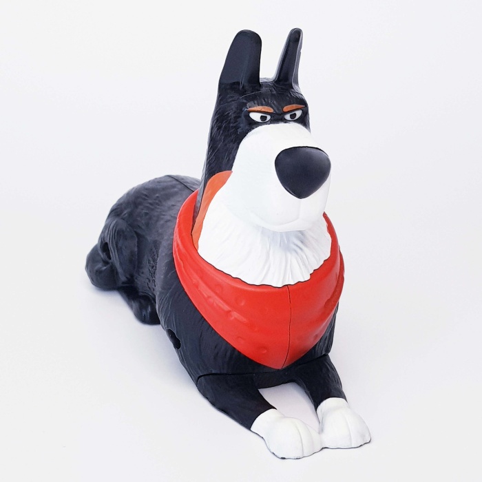Rooster Black Dog Figür Oyuncak Lisanslı 2019 Pets 2 Evcil Hayvanların Gizli Yaşamı 2 Burger King