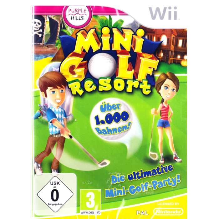 Mini Golf Resort Nintendo Wii Oyun