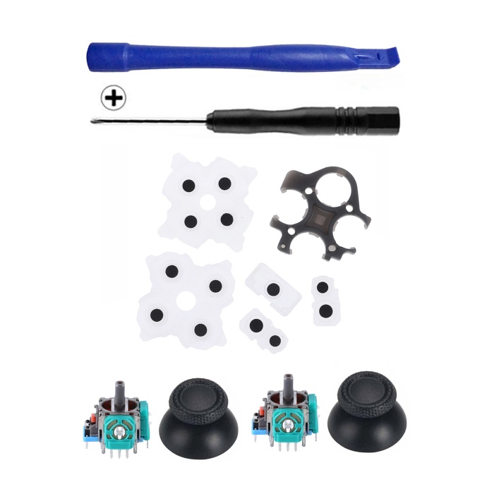 PS5 Versiyon 3 Analog Motor Topuz İç Lastik Tornavida Ayırıcı Tamir Seti Playstation 5 Kol Tamiri