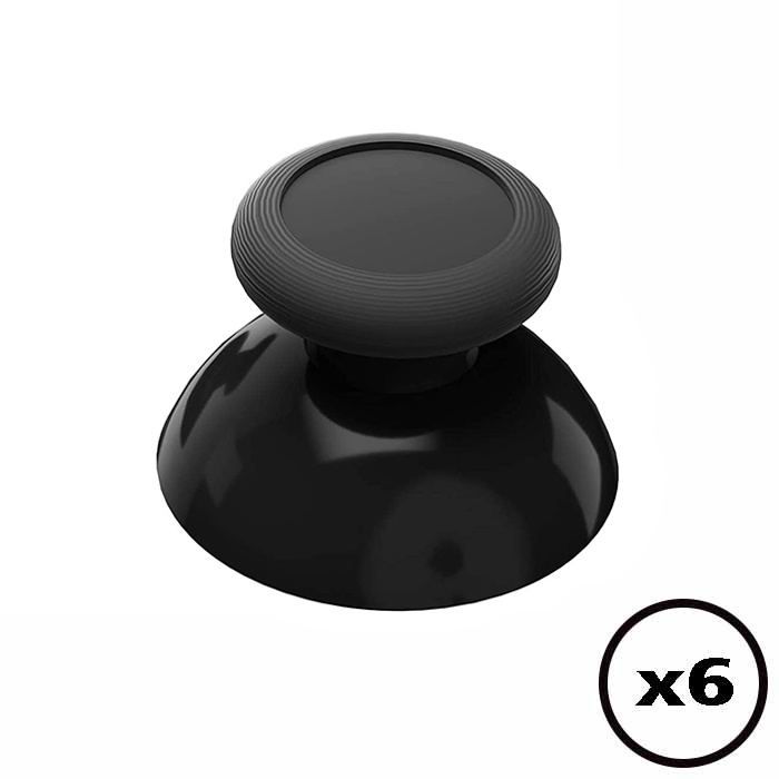 6 Adet Nintendo Switch Pro Analog Topuz 3D Joystick Başlık Thumb Sticks Yedek Parça