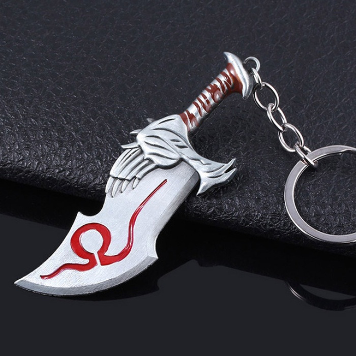 God Of War Anahatarlık GOW Blades of Chaos Kratos Savaş Tanrısı Figür Anahtarlık