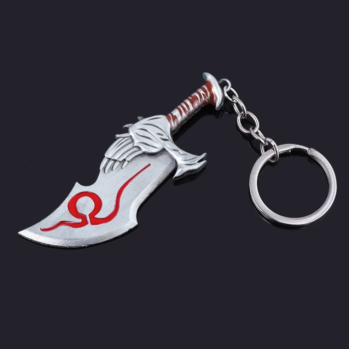 God Of War Anahatarlık GOW Blades of Chaos Kratos Savaş Tanrısı Figür Anahtarlık