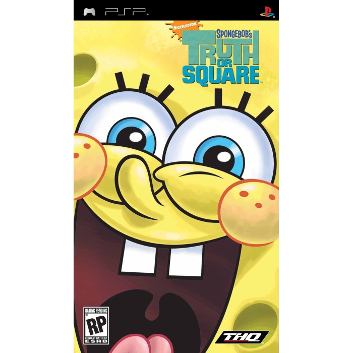 SpongeBobs Truth Or Square PSP Oyun PSP UMD Oyun Sünger Bob Oyunu