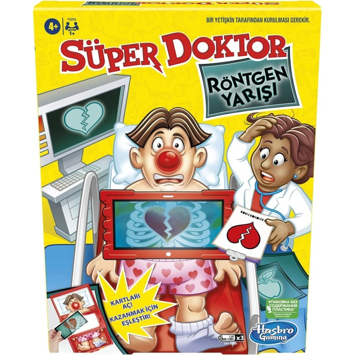 Süper Doktor Röntgen Yarışı Lisanslı Kutu Oyunu