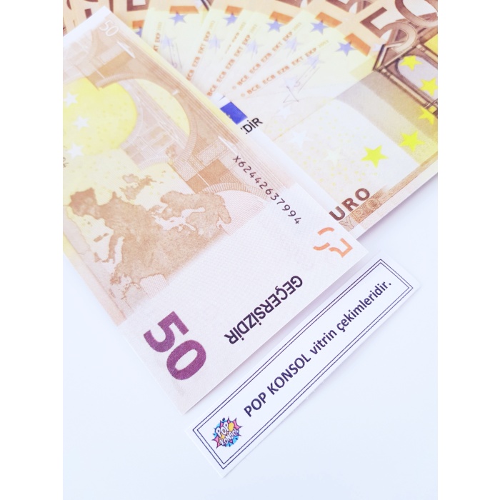 400 Adet Euro Geçersiz Para Parti Şaka Düğün Parası Karışık Yabancı Para