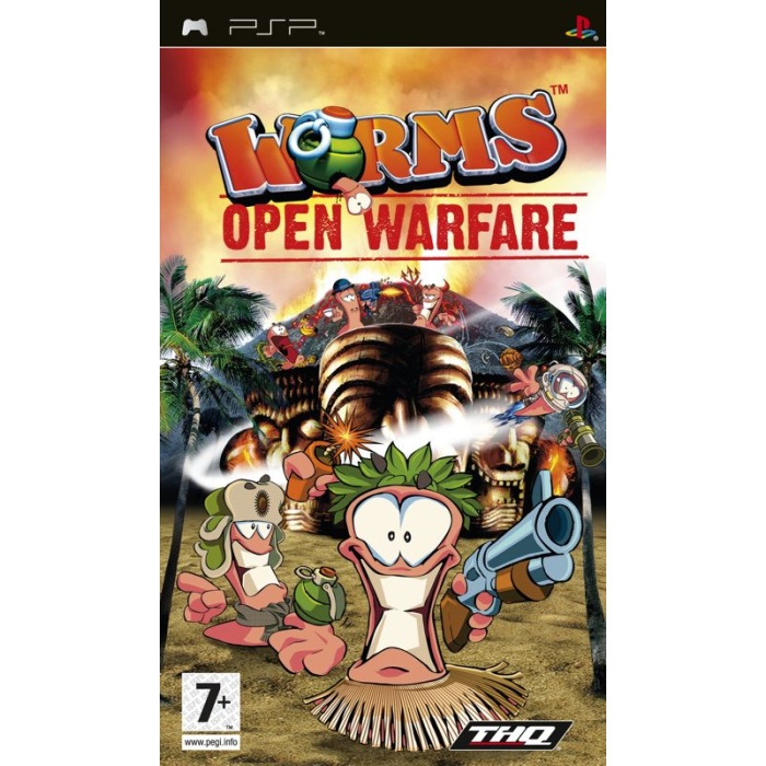 Worms Open Warfare PSP Oyun PSP UMD Oyun