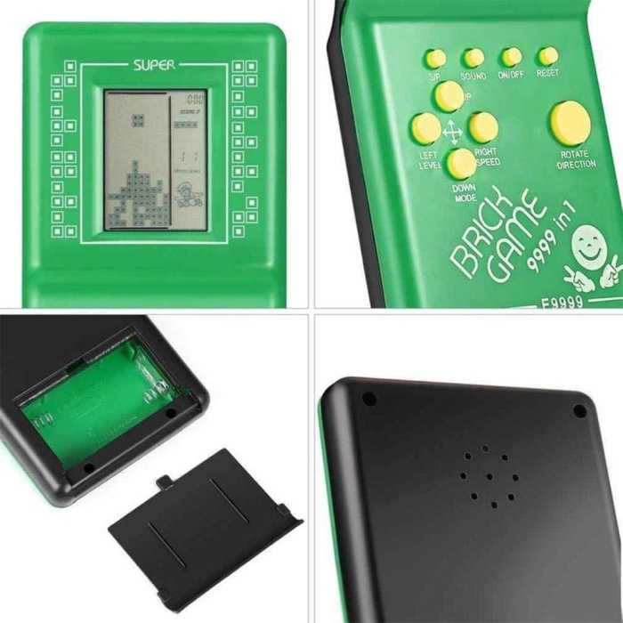 Tetris Nostaljik Pilli Oyuncak El Atarisi