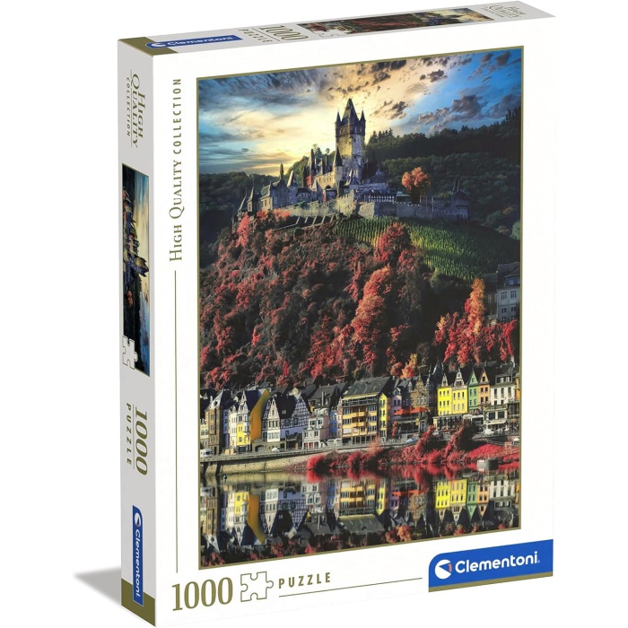 Clementoni Cochem Castle 1000 Parça High Quality Collection Yetişkin Puzzle