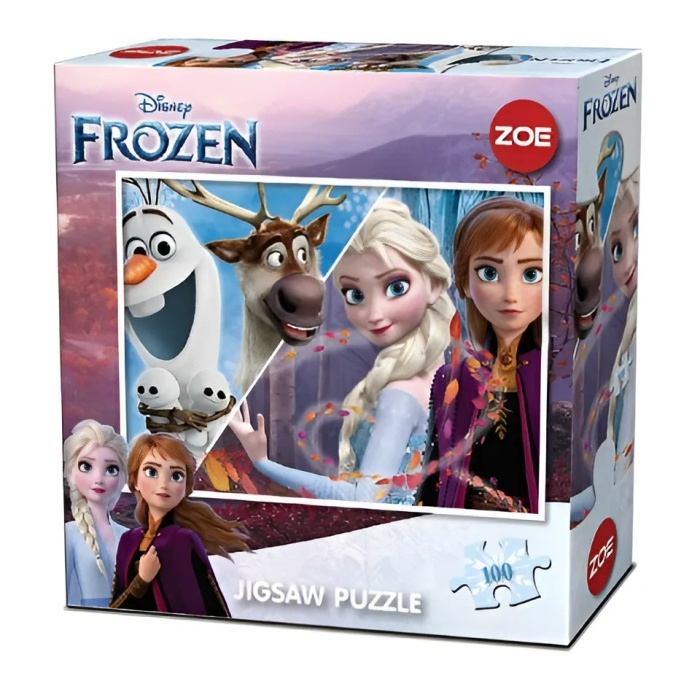 Disney Frozen Elsa Lisanslı Puzzle 100 Parça Yapboz