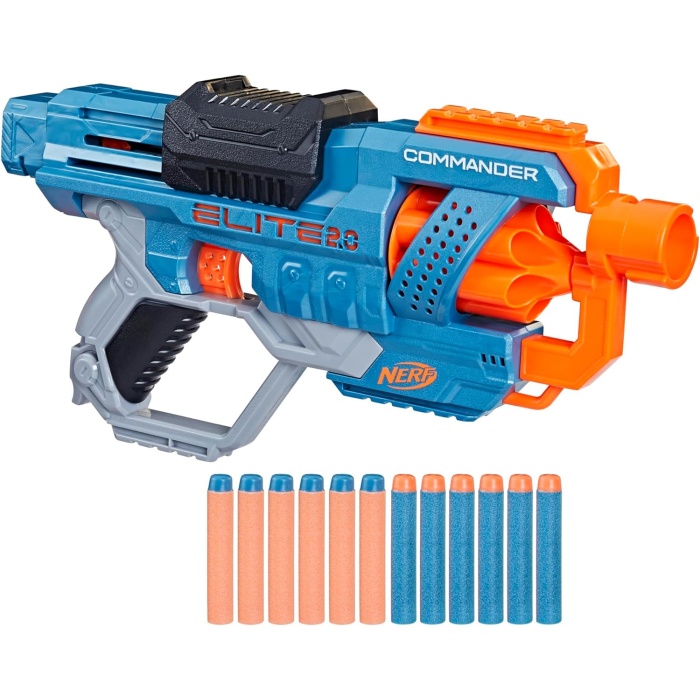 Nerf Elite 2.0 Commander Rd-6 12 Adet Nerf Mermi Elite Dart Seti