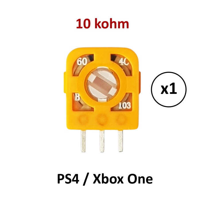PS4 Xbox One Mikro Direnç 10k Micro Switch Potans Turuncu 1 Adet