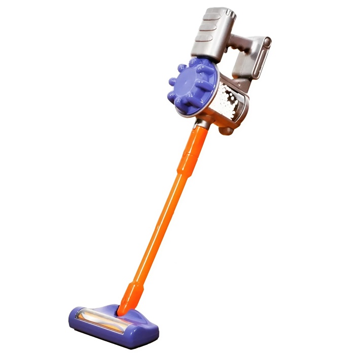Dikey Süpürge Oyuncak Pilli Işıklı Sesli 3 Farklı Başlık 53 Cm