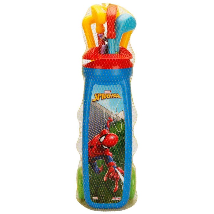 Spiderman Golf Arabası Oyuncak Eğitici Oyun Seti Mavi
