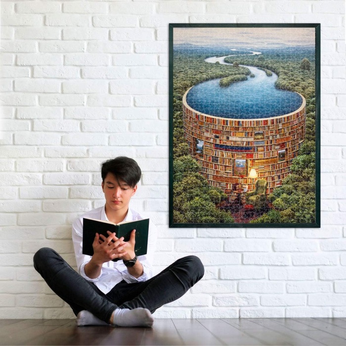 Clementoni Bibliodame 1000 Parça High Quality Collection Yetişkin Puzzle