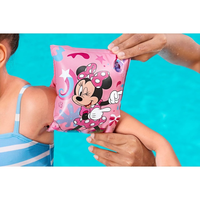 Minnie Çocuk Şişme Kolluk Minnie Mouse Deniz Plaj Yüzme Kolluğu Oyuncak