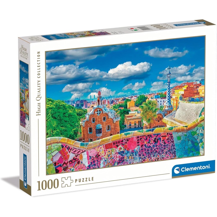 Clementoni Park Güell Barcelona 1000 Parça High Quality Collection Yetişkin Puzzle