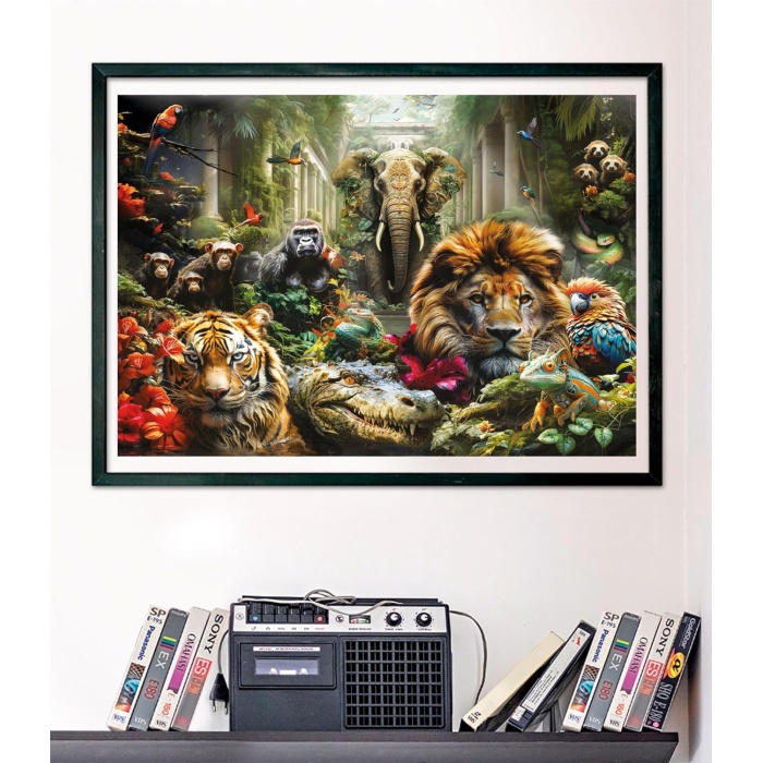 Clementoni Mystic Jungle 1000 Parça High Quality Collection Yetişkin Puzzle