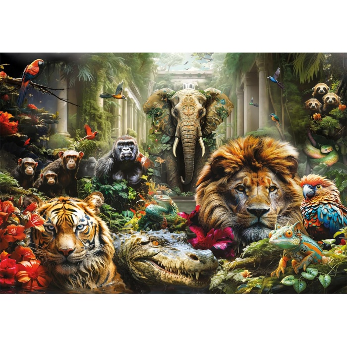 Clementoni Mystic Jungle 1000 Parça High Quality Collection Yetişkin Puzzle