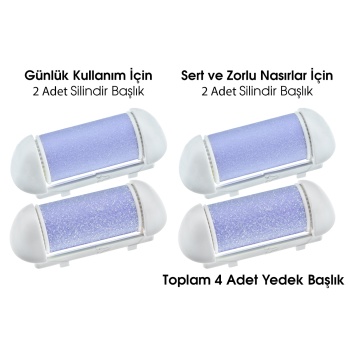 PCR 1305 Ayak Törpüsü 4 Adet Mor Yedek Başlık