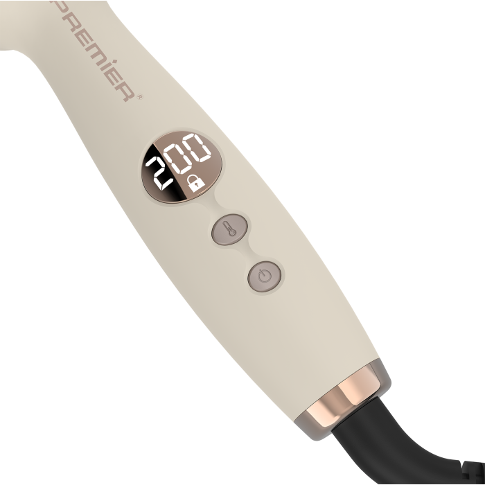 PHC 2411 NOVA - Kızılötesi İyonik Termal Saç Şekillendirici Fırça - Krem