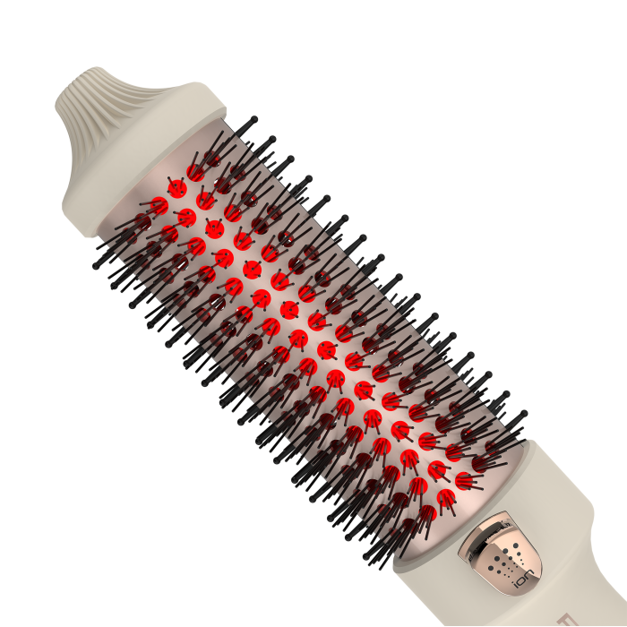 PHC 2411 NOVA - Kızılötesi İyonik Termal Saç Şekillendirici Fırça - Krem