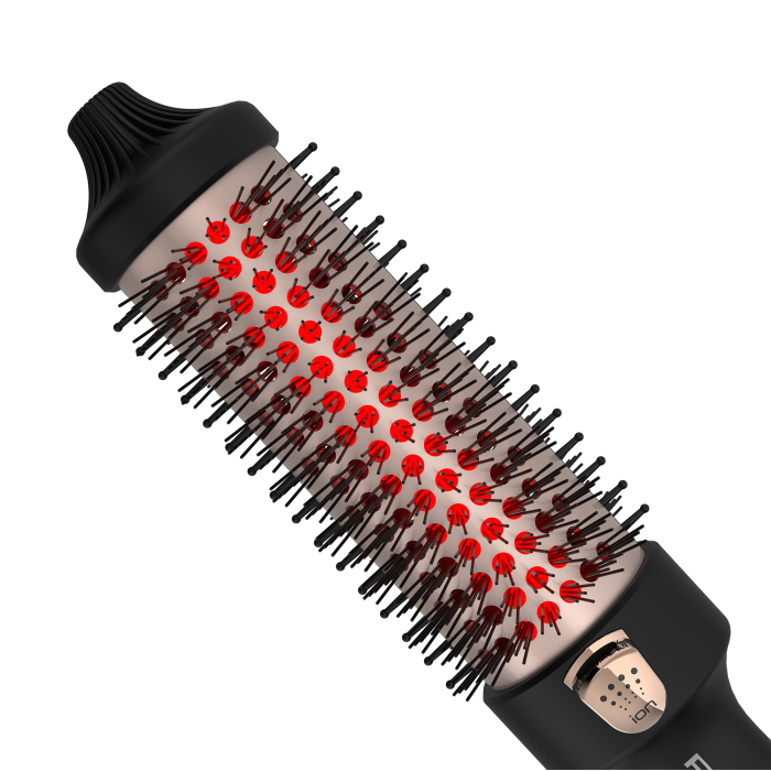 PHC 2411 NOVA - Kızılötesi İyonik Termal Saç Şekillendirici Fırça - Siyah