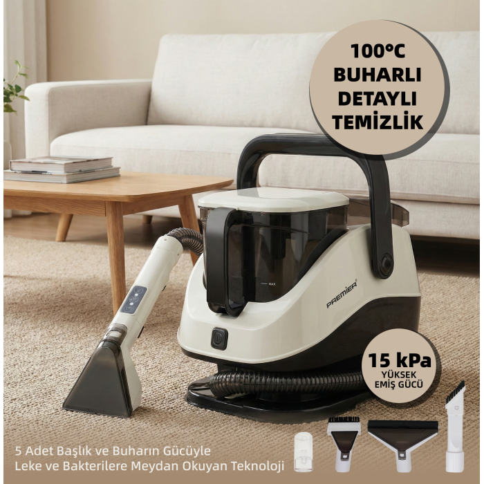 PCC 747 Koltuk Halı Yıkama Ve Leke Çıkartma Makinesi