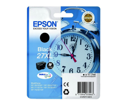 Epson 27XL-T2711-C13T27114020 Siyah Muadil Kartuş Yüksek Kapasiteli
