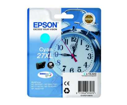 Epson 27XL-T2712-C13T27124020 Mavi Muadil Kartuş Yüksek Kapasiteli