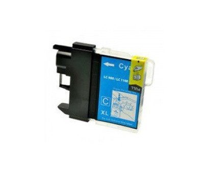 Brother LC38-LC67-LC980-LC1100 Mavi Muadil Kartuş